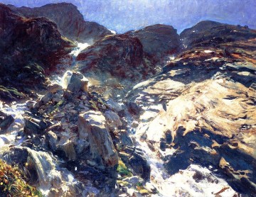 Roy Pintura Art%C3%ADstica - Paisaje de arroyos glaciares John Singer Sargent